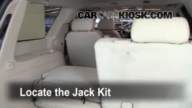 2008 GMC Yukon Denali 6.2L V8 Pneus et roues Changer un pneu crevé